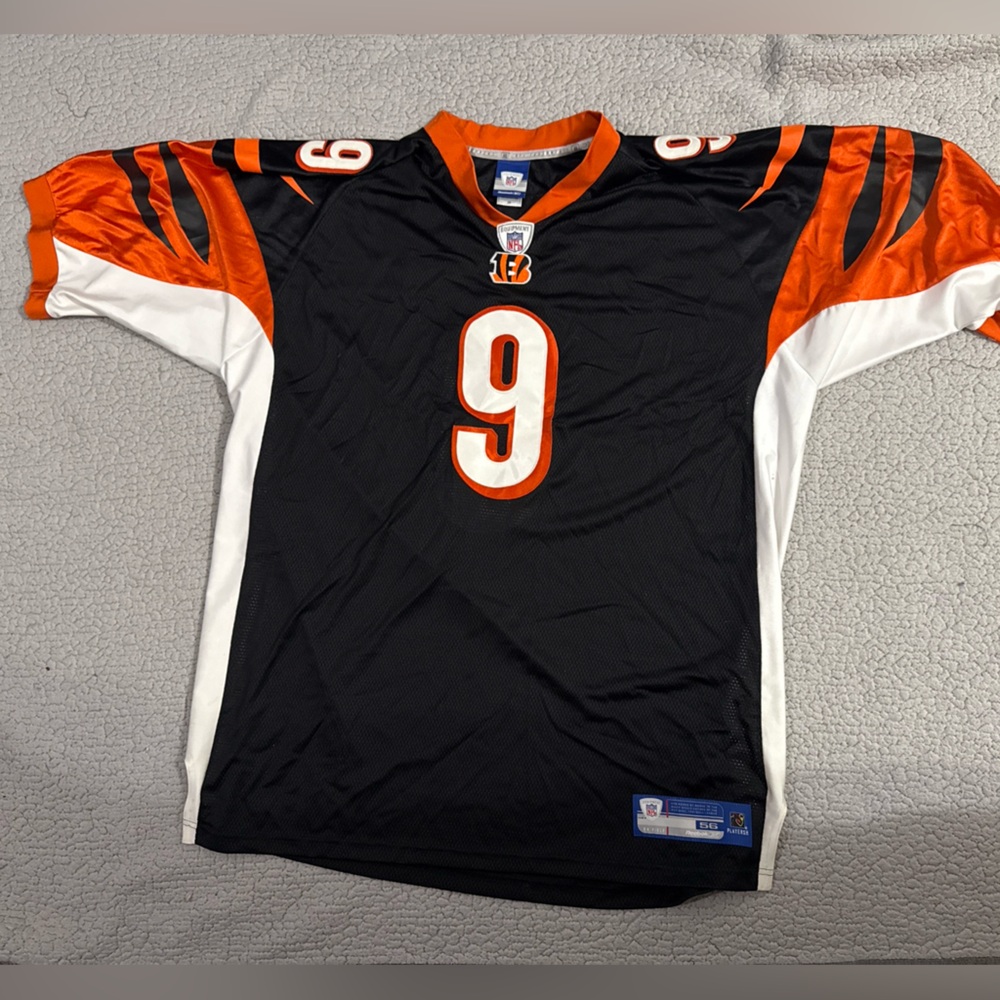 Reebok Black and Orange NFL Jersey